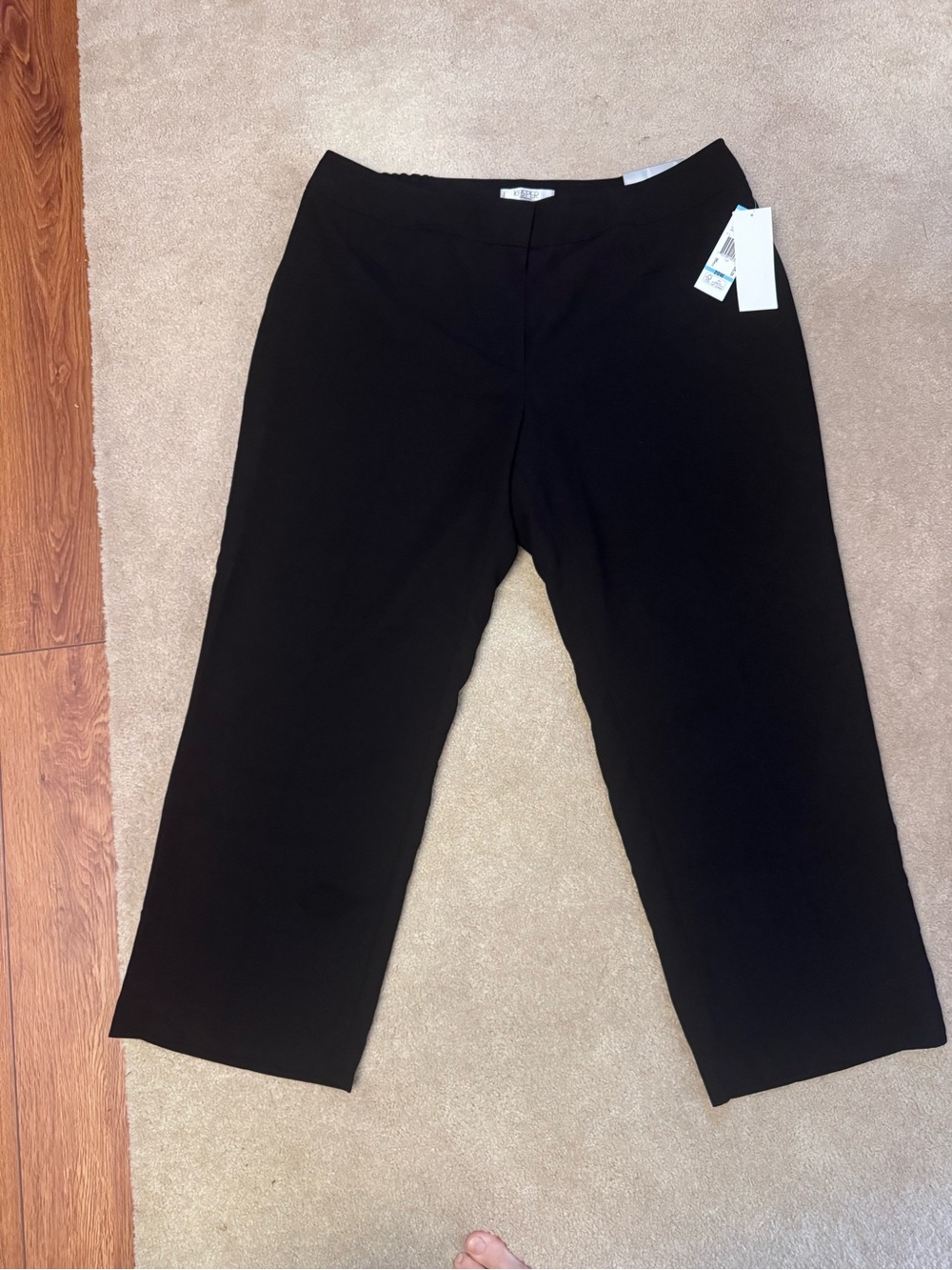 Women’s Kasper Ava curvy fit black dress pants